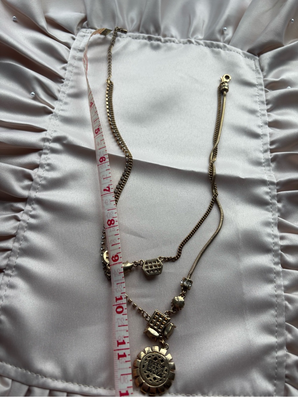 Erickson Beamon Rocks Gold Necklace - Picture 3 of 4